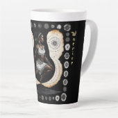 Haar Spirituele Warrior Latte Mok (Rechterhoek)