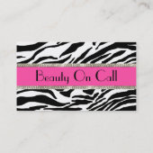 Haar Stijllijst op de Visitekaartjes van de Vraag (Achterkant)