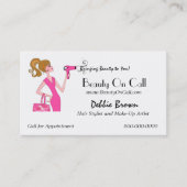 Haar Stijllijst op de Visitekaartjes van de Vraag (Voorkant)