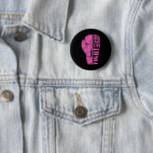 Haar strijd is mijn bekendheid met borstkanker ronde button 5,7 cm (In situ)