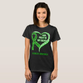 Haar strijd is mijn bewustwording van gehandicapte t-shirt (Voorkant volledig)