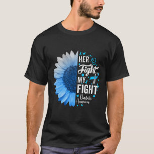 Haar strijd is mijn 'Diabetes Awareness Gift for T-shirt