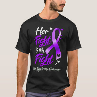 Haar strijd is mijn 'Fight Rett Syndrome Awareness T-shirt