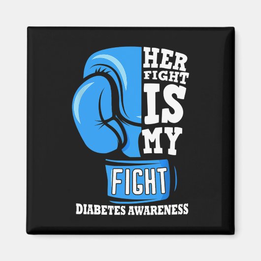 Haar strijd is mijn gevecht tegen de handschoenkas magneet (Voorkant)