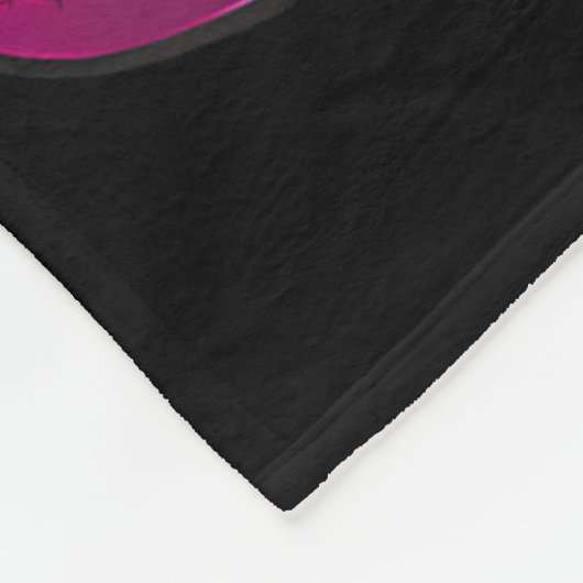 Haar strijd is mijn handschoenen borstkanker. fleece deken (Hoek)