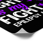 Haar strijd is mijn maand van bewustmaking in de s poster (Hoek)