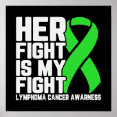 Haar strijd is mijn steun voor 't bewustzijn van m poster (Voorkant)