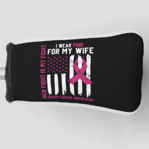 Haar Strijd Is Mijn Strijd Ik Draag Roze Echter Ka Golfheadcover