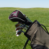 Haar Strijd Is Mijn Strijd Ik Draag Roze Echtgenot Golfheadcover (Insitu)