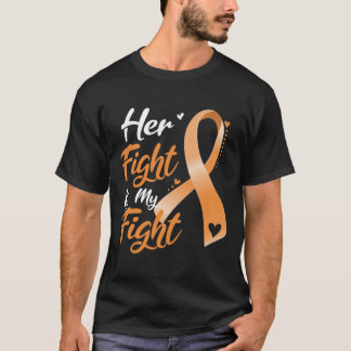 Haar Strijd Is Mijn Strijd Leukemie Bewustzijn Blo T-shirt