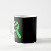 Haar strijd is mijn strijd lymfoom bloedkanker bew koffiemok (Voorkant links)
