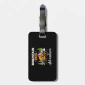 Haar strijd is mijn strijd, Ontwerp voor borstkank Bagagelabel (Achterkant verticaal)