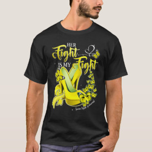Haar strijd is mijn strijd op hoog niveau Spina Bi T-shirt