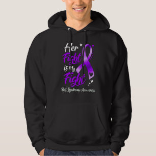 Haar Strijd Is Mijn Strijd Rett Syndroom Bewustzij Hoodie