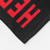 Haar Strijd Is Mijn Strijd Schoonzus Hartziekte Fleece Deken (Hoek)