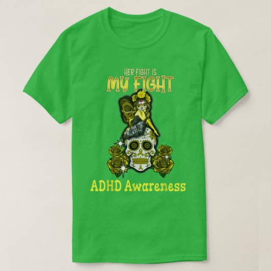 Haar strijd is mijn strijd. t-shirt (Design voorkant)
