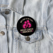 Haar strijd is mijn strijd tegen borstkanker ronde button 7,6 cm (In situ)