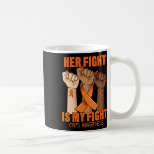 Haar strijd is mijn strijd tegen Crps, die me waar Koffiemok
