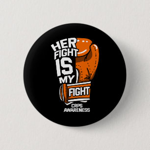 Haar strijd is mijn strijd tegen Crps, die me waar Ronde Button 5,7 Cm