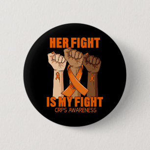 Haar strijd is mijn strijd tegen Crps, die me waar Ronde Button 5,7 Cm