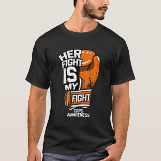 Haar strijd is mijn strijd tegen Crps, die me waar T-shirt