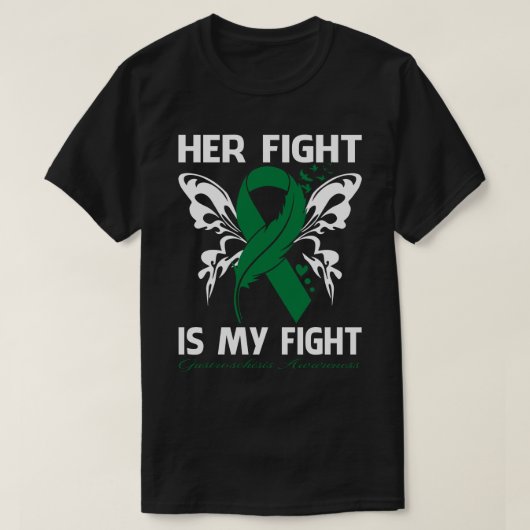 Haar strijd is mijn strijd tegen de GASTROSCHISIS, T-shirt (Design voorkant)