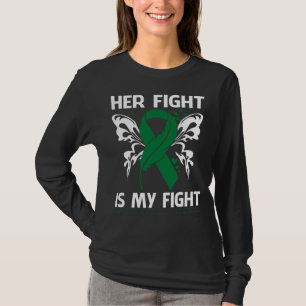 Haar strijd is mijn strijd tegen de MANIC DEPRESSI T-shirt