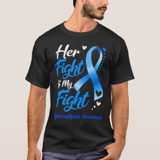 Haar strijd is mijn strijd tegen de waakzaamheid v t-shirt