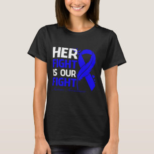 Haar strijd is mijn strijd tegen het AUTISTISCHE b T-shirt