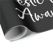 Haar strijd is mijn strijd tegen huiselijk geweld. cadeaupapier (Rol Hoek)