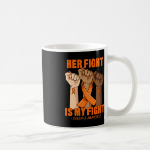 Haar strijd is mijn strijd tegen leukemie.. die he koffiemok