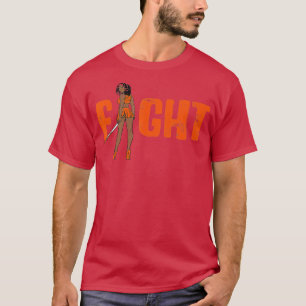 Haar strijd is mijn strijd tegen leukemie Melanin T-shirt