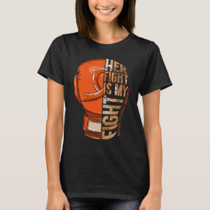 Haar strijd is mijn strijd tegen multiple sclerose t-shirt