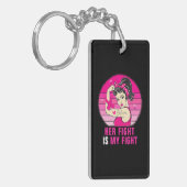 Haar strijd is mijn strijd tegen Rosie Riveter Bre Sleutelhanger (Voorkant Links)