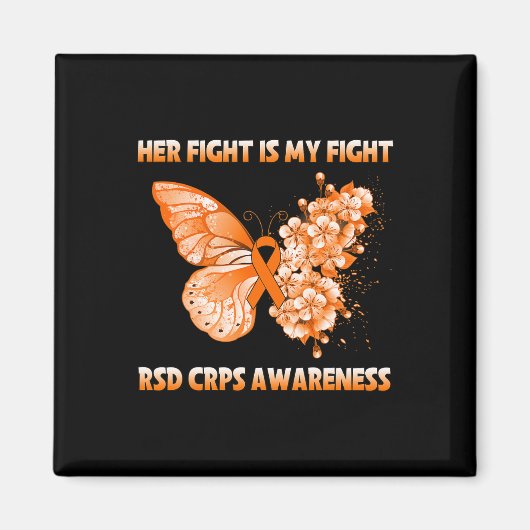 Haar strijd is mijn strijd tegen RSD Crps. Magneet (Voorkant)