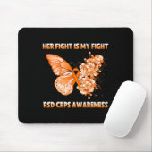 Haar strijd is mijn strijd tegen RSD Crps. Muismat (Met muis)