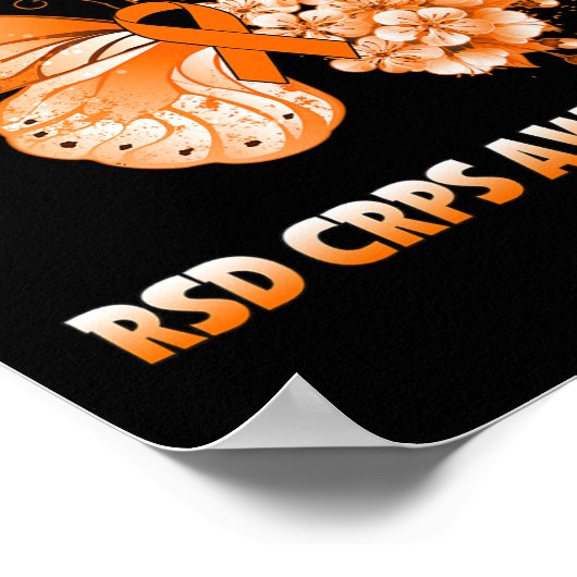 Haar strijd is mijn strijd tegen RSD Crps. Poster (Hoek)