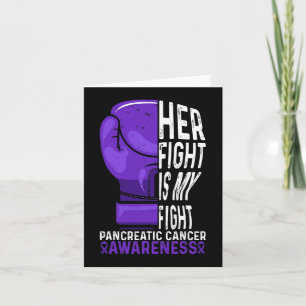 Haar strijd is mijn waarschuwing voor pancreaskank kaart