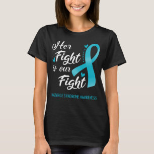 Haar strijd is ons 'Digeorge Syndrome' bewustzijn T-shirt