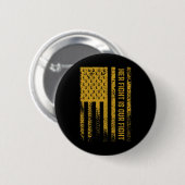 Haar strijd is onze strijd: bewustwording van kank ronde button 5,7 cm (Voorkant /achterkant)