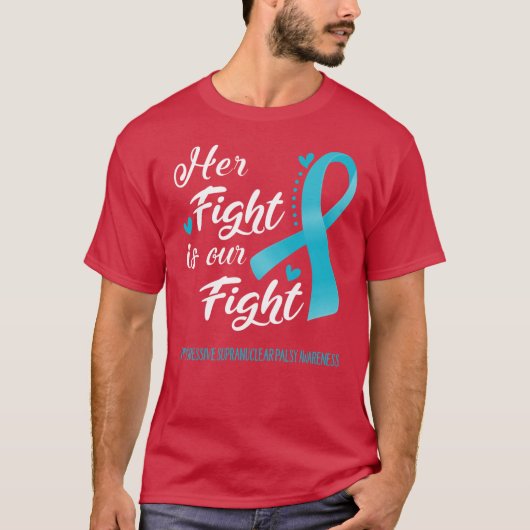 Haar strijd is onze strijd Progressieve supranucle T-shirt (Voorkant)