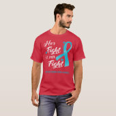 Haar strijd is onze strijd Progressieve supranucle T-shirt (Voorkant volledig)