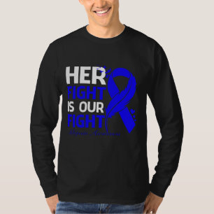 Haar strijd is onze strijd tegen ALOPECIA AWARENES T-shirt