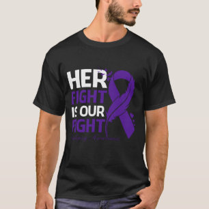 Haar strijd is onze strijd tegen de EPILEPSY AWARE T-shirt