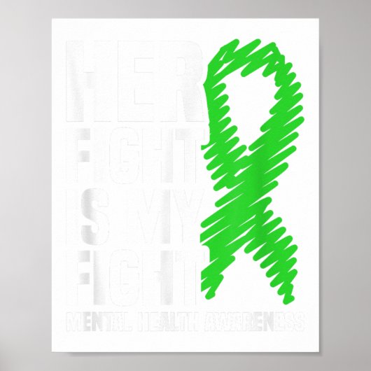 Haar strijd tegen mijn strijd tegen het groene lin poster (Voorkant)