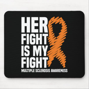 Haar strijd tegen MS Multiple Sclerose Awareness Muismat