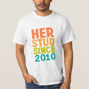 Haar studie sinds 2010 t-shirt