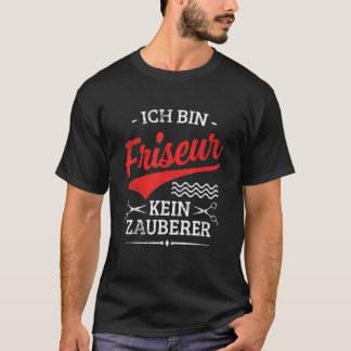 Haar Style Motif Gezegde met airdresser T-shirt