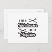 Haar Stylist Barber Schaar Kapper Gift Idee Briefkaart (Voorkant / Achterkant)