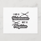 Haar Stylist Barber Schaar Kapper Gift Idee Briefkaart (Voorkant)